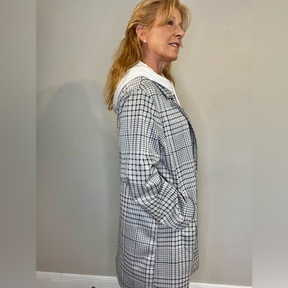 Long length plaid blazer/jacket - Picture 13 of 14